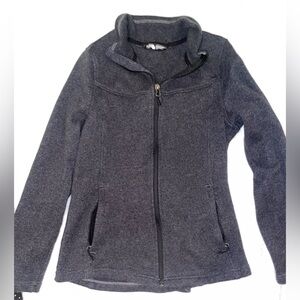Northface womens zip up sweater- Large
